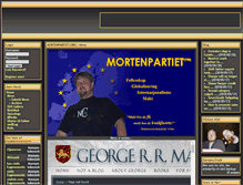 Tablet Screenshot of mortenpartiet.org